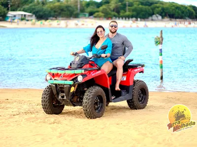 🏍️ Quadriciclo pelas Lagoas de Pirangi — Exclusivo Natal + Peróbas